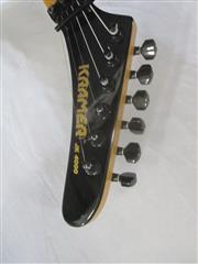 Kramer JK-4000 Flying V Electric Guitar Black | Korean-Made Shred Machine | Loca